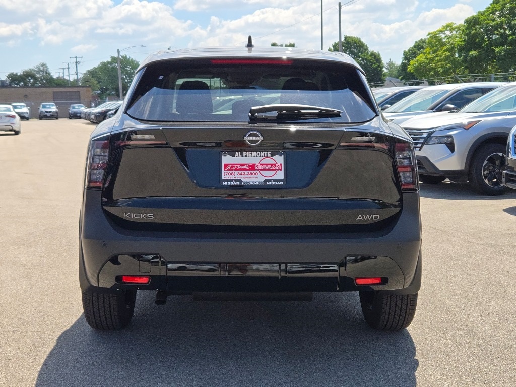 new 2025 Nissan Kicks car, priced at $27,180