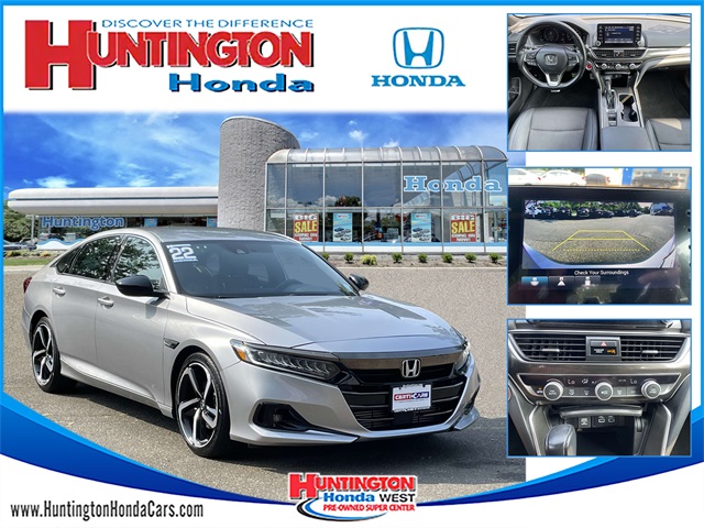 used 2022 Honda Accord car, priced at $24,444