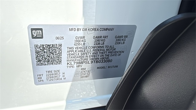 new 2026 Chevrolet TrailBlazer car, priced at $26,785