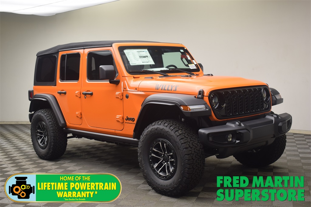 new 2025 Jeep Wrangler car, priced at $51,912
