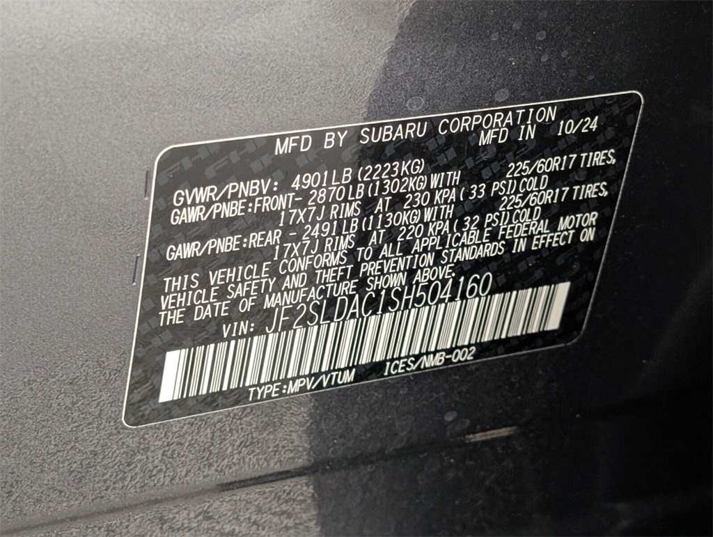 used 2025 Subaru Forester car, priced at $27,000