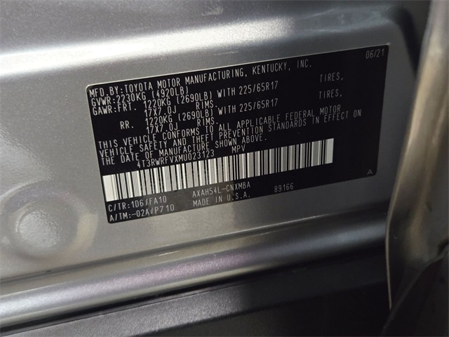 used 2021 Toyota RAV4 Hybrid car, priced at $26,511