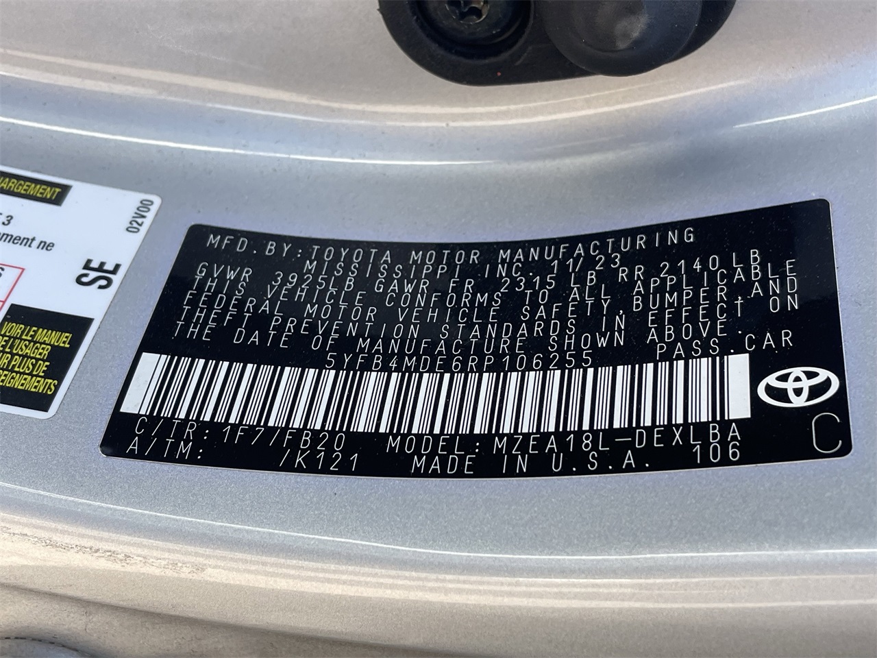 used 2024 Toyota Corolla car, priced at $20,901