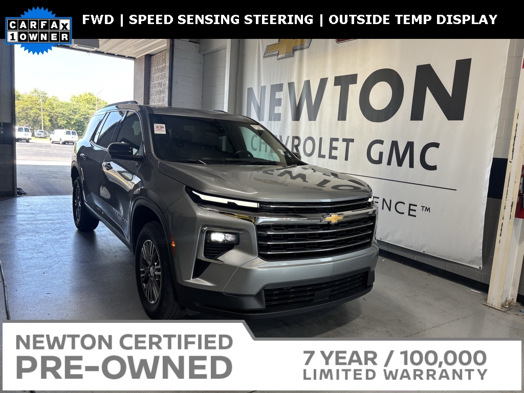 used 2024 Chevrolet Traverse car, priced at $37,842