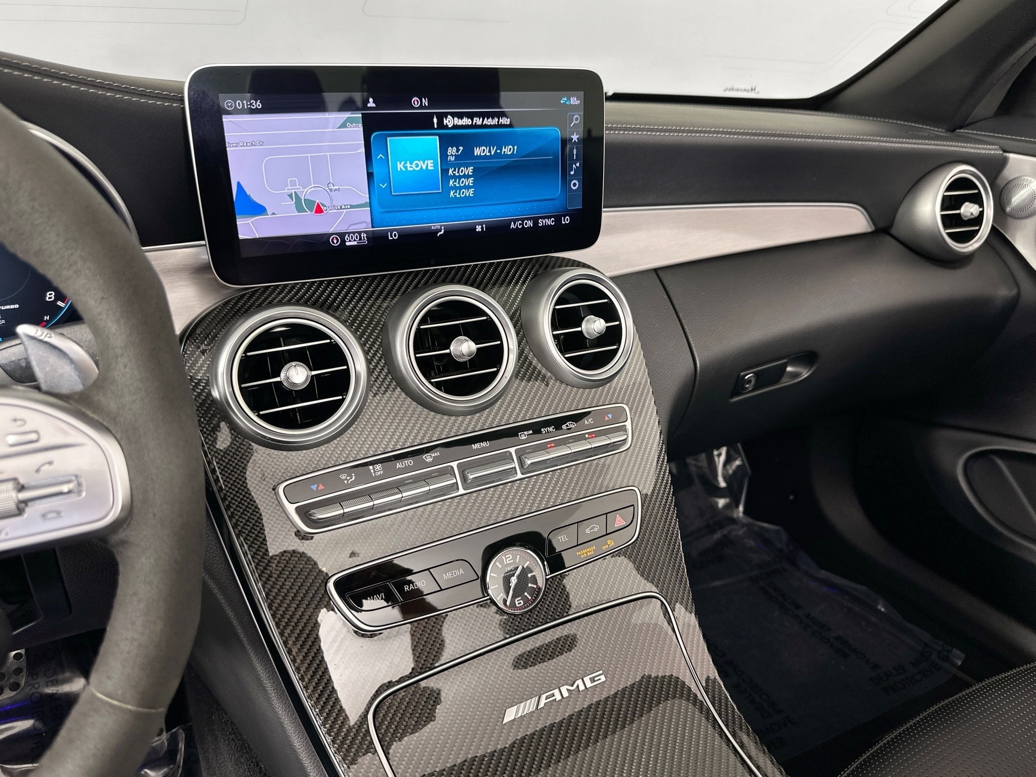 used 2021 Mercedes-Benz C-Class car, priced at $62,999