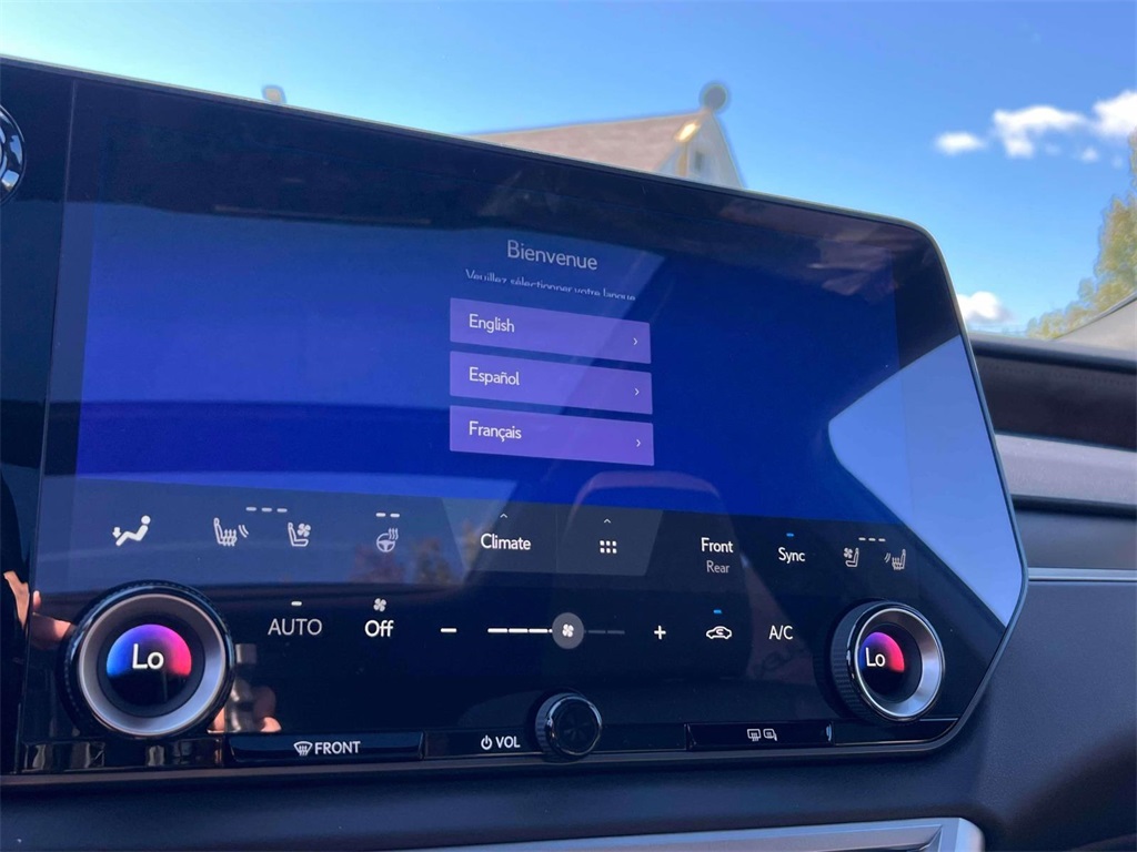 new 2025 Lexus RX car, priced at $77,604