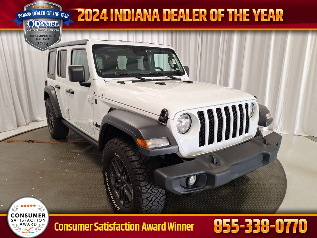 used 2024 Jeep Wrangler car, priced at $35,478