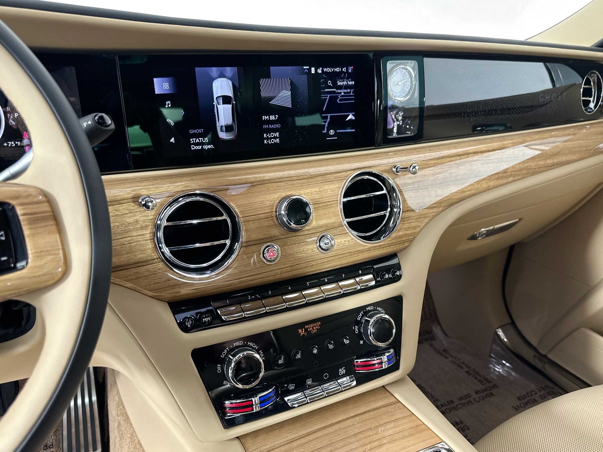 new 2025 Rolls-Royce Ghost car, priced at $521,350