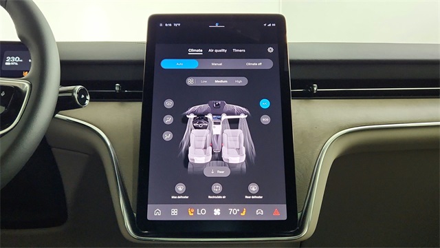 new 2025 Volvo EX90 car, priced at $91,820