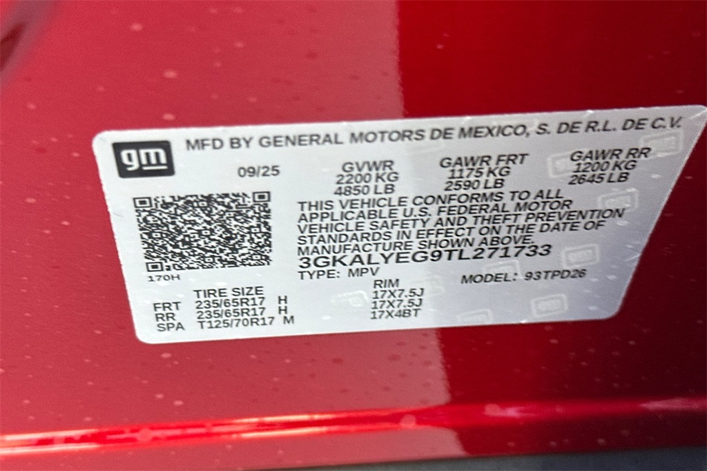 new 2026 GMC Terrain car, priced at $41,559