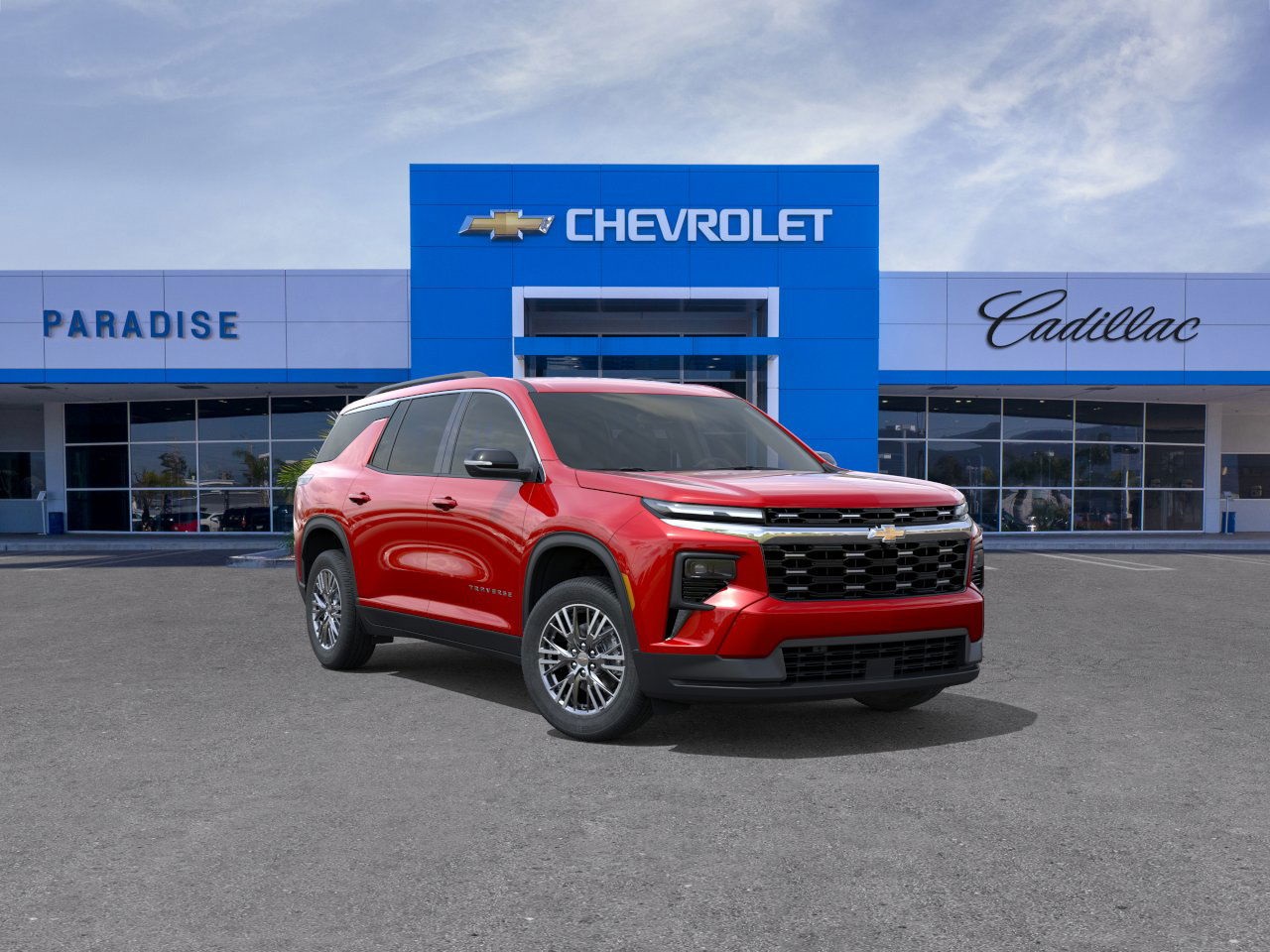 new 2026 Chevrolet Traverse car, priced at $46,235