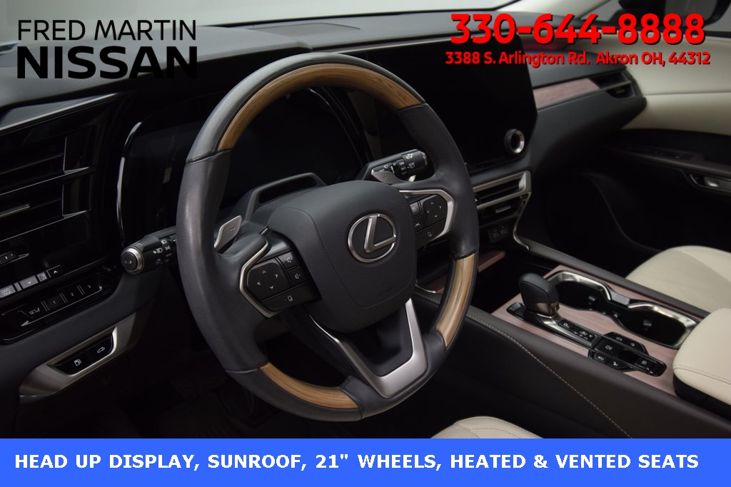 used 2023 Lexus RX car, priced at $48,998