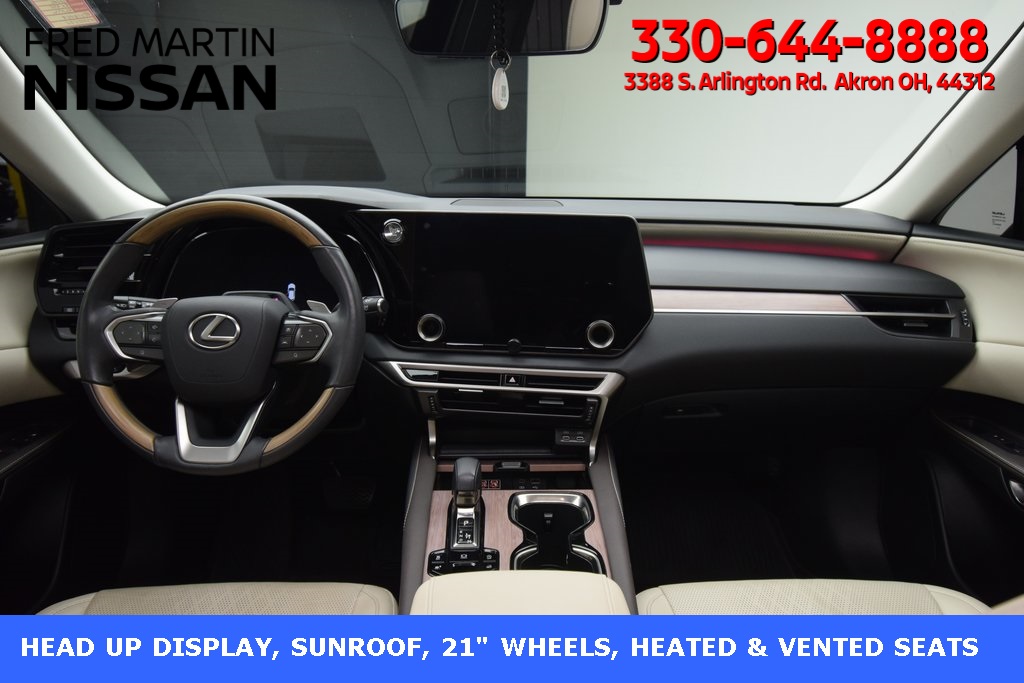 used 2023 Lexus RX car, priced at $48,998