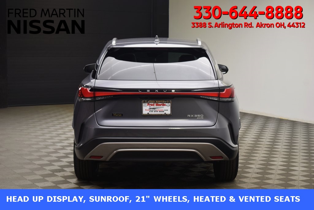 used 2023 Lexus RX car, priced at $48,998