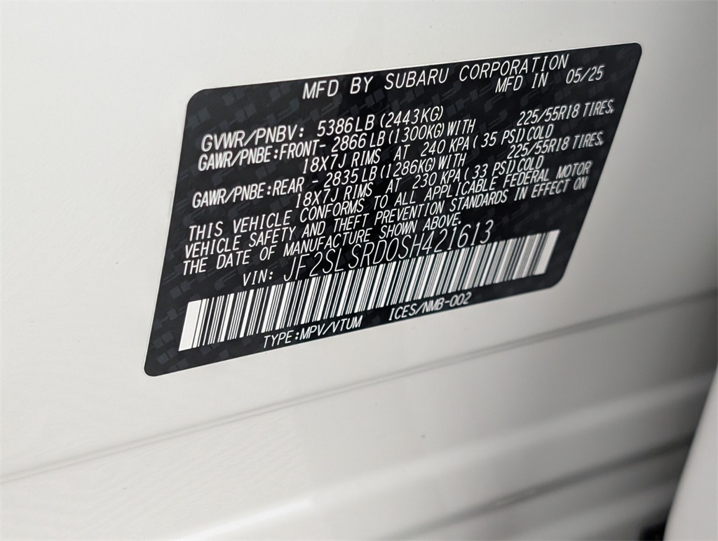 new 2025 Subaru Forester Hybrid car, priced at $43,602
