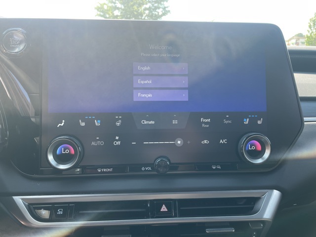 new 2025 Lexus RX car, priced at $62,459