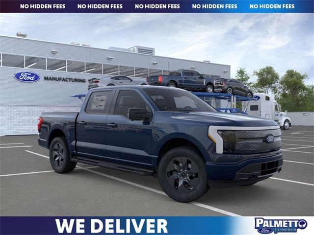 new 2025 Ford F-150 Lightning car, priced at $57,490