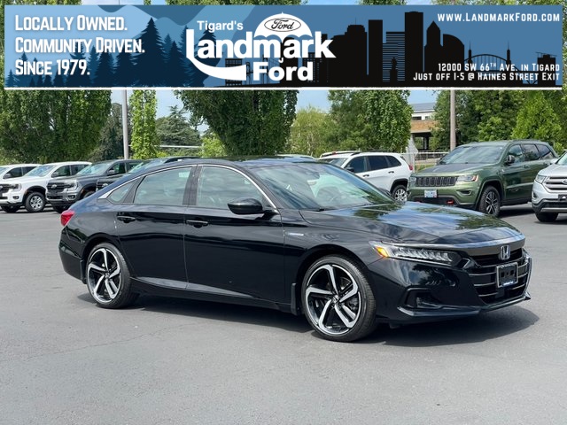 used 2022 Honda Accord Hybrid car, priced at $27,383