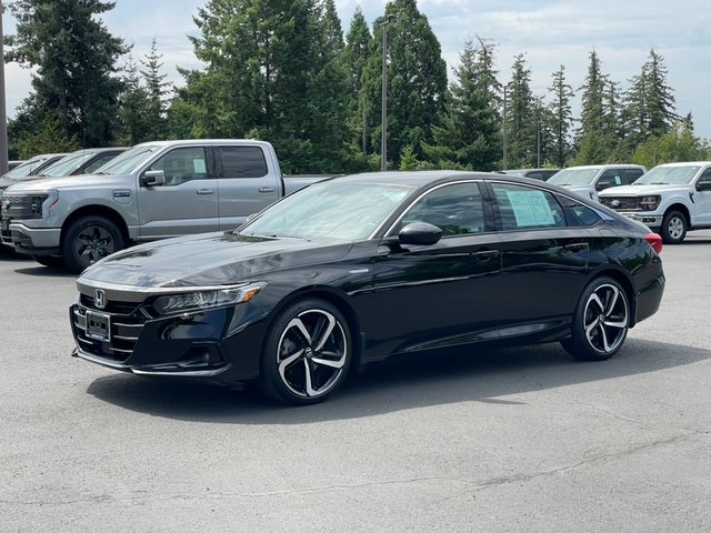 used 2022 Honda Accord Hybrid car, priced at $27,383
