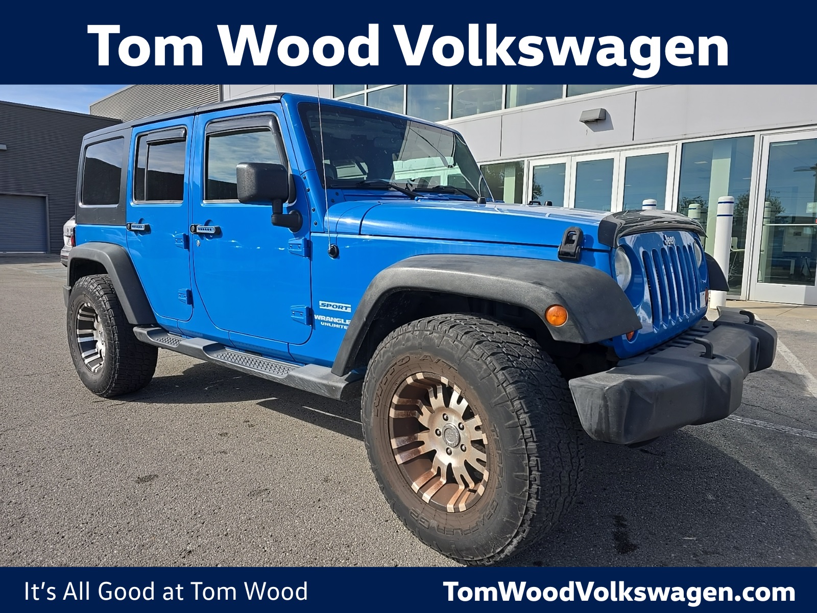 used 2012 Jeep Wrangler car, priced at $12,500