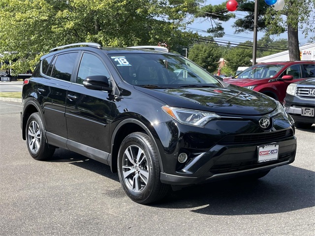 used 2018 Toyota RAV4 car, priced at $19,247