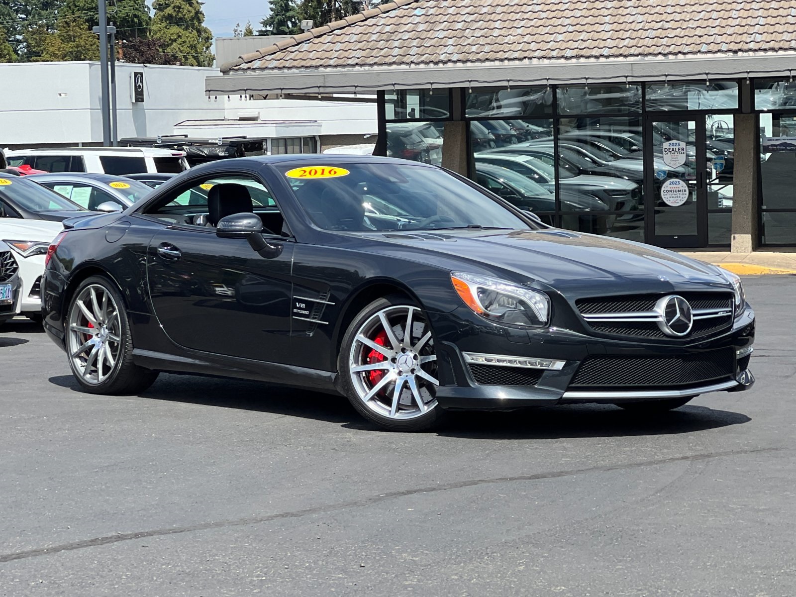 used 2016 Mercedes-Benz SL-Class car, priced at $88,998