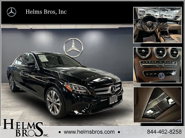 used 2021 Mercedes-Benz C-Class car, priced at $29,991