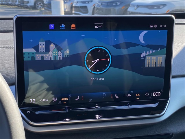 new 2025 Volkswagen ID.4 car, priced at $47,261