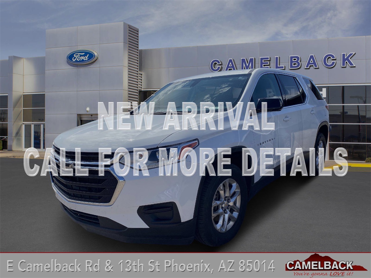 used 2020 Chevrolet Traverse car, priced at $17,898