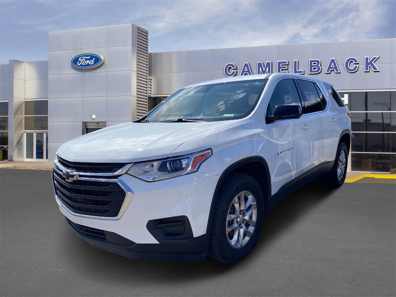 used 2020 Chevrolet Traverse car, priced at $17,898