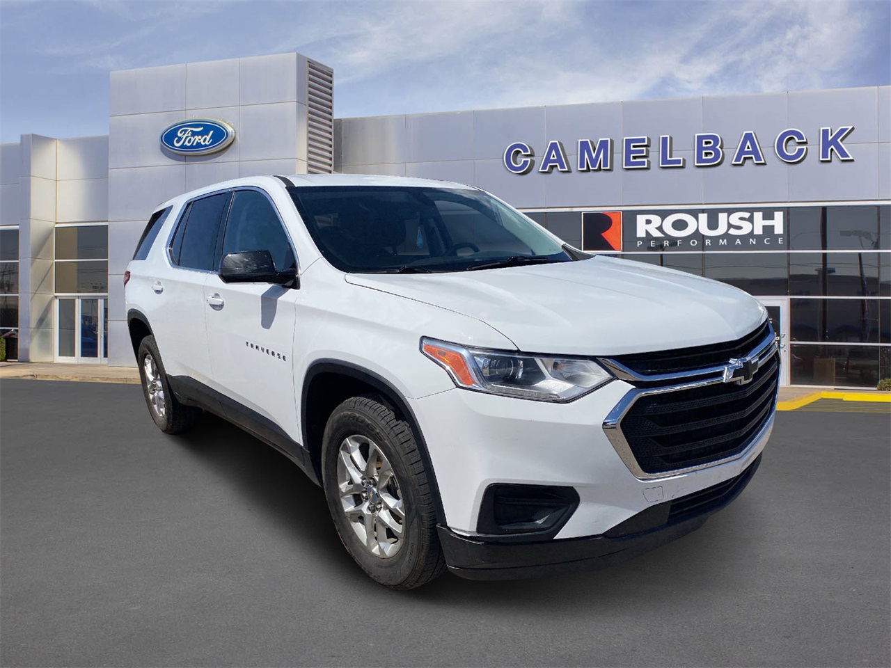 used 2020 Chevrolet Traverse car, priced at $17,898