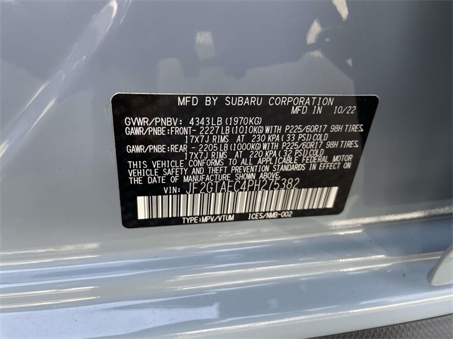 used 2023 Subaru Crosstrek car, priced at $22,621
