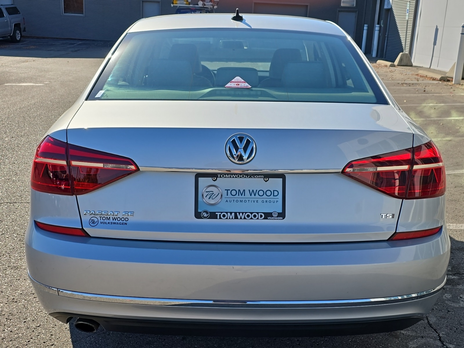 used 2018 Volkswagen Passat car, priced at $9,200