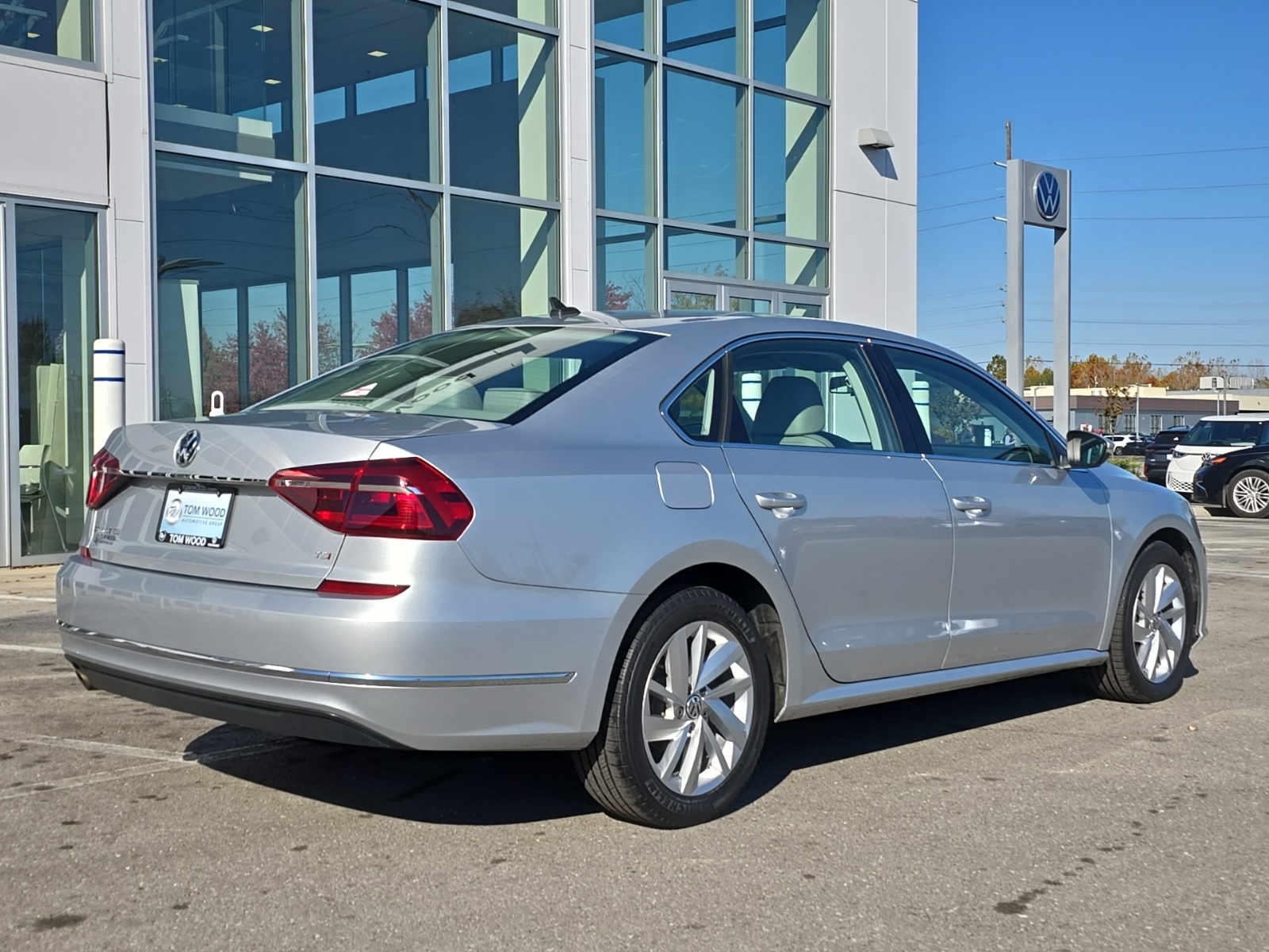 used 2018 Volkswagen Passat car, priced at $9,200