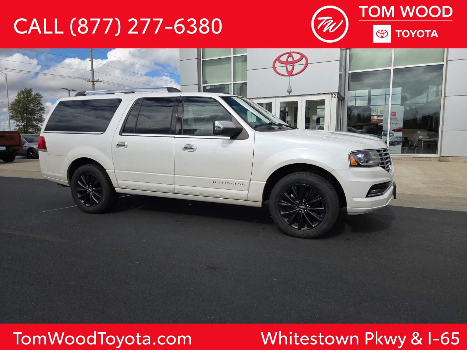 used 2016 Lincoln Navigator L car, priced at $6,592