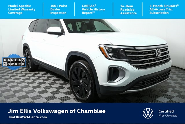 used 2024 Volkswagen Atlas car, priced at $32,200