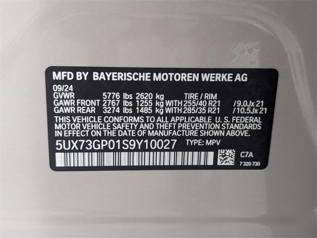used 2025 BMW X3 car, priced at $62,677