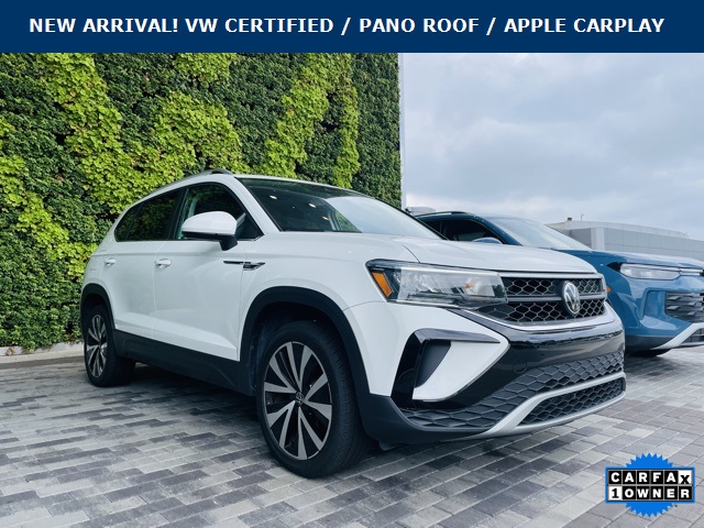 used 2022 Volkswagen Taos car, priced at $23,900