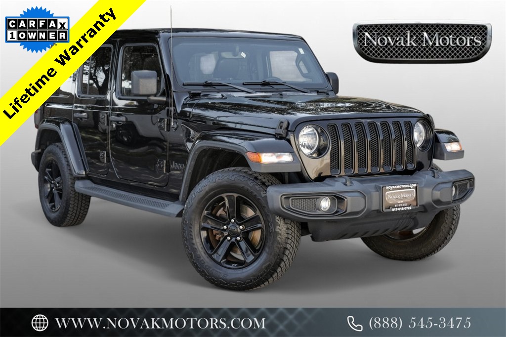 used 2021 Jeep Wrangler car, priced at $28,200