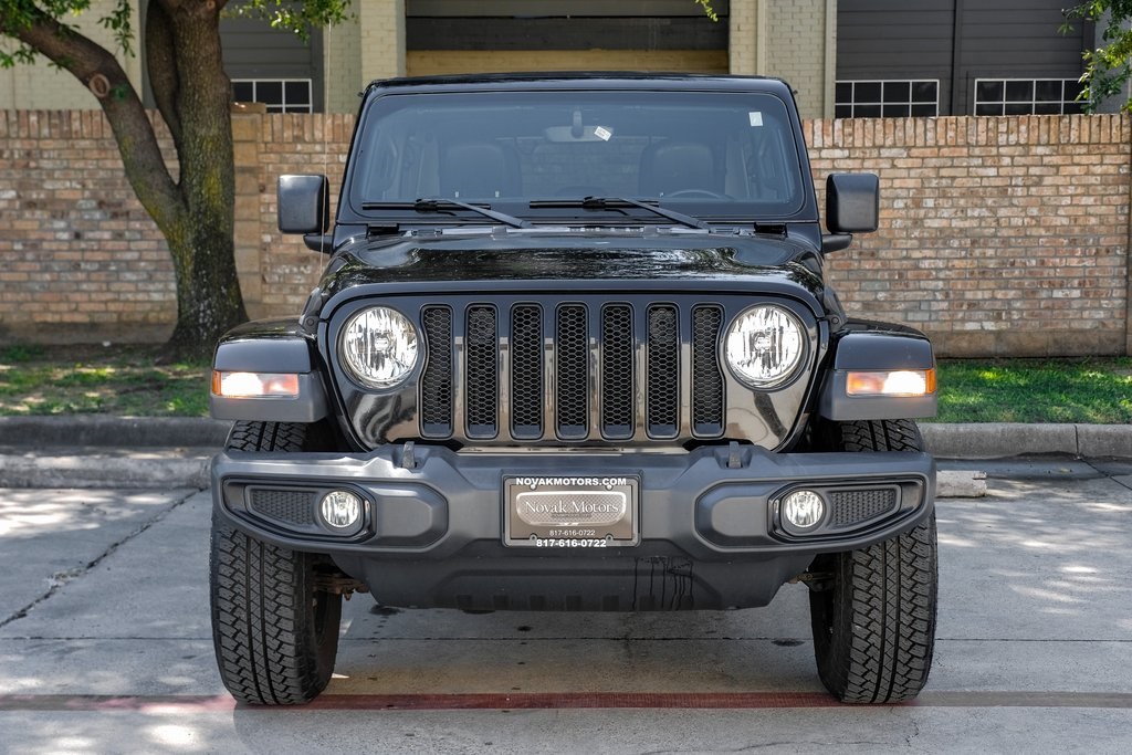 used 2021 Jeep Wrangler car, priced at $28,200