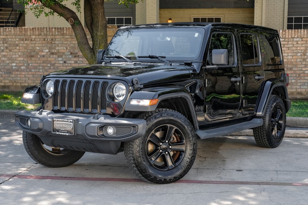 used 2021 Jeep Wrangler car, priced at $28,200