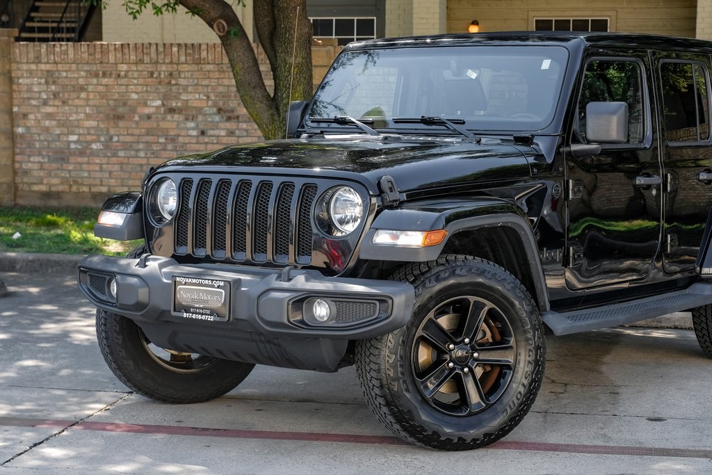 used 2021 Jeep Wrangler car, priced at $28,200