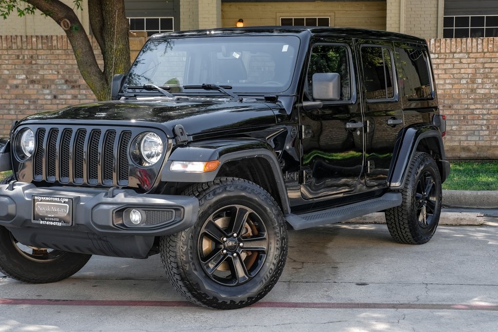 used 2021 Jeep Wrangler car, priced at $28,200