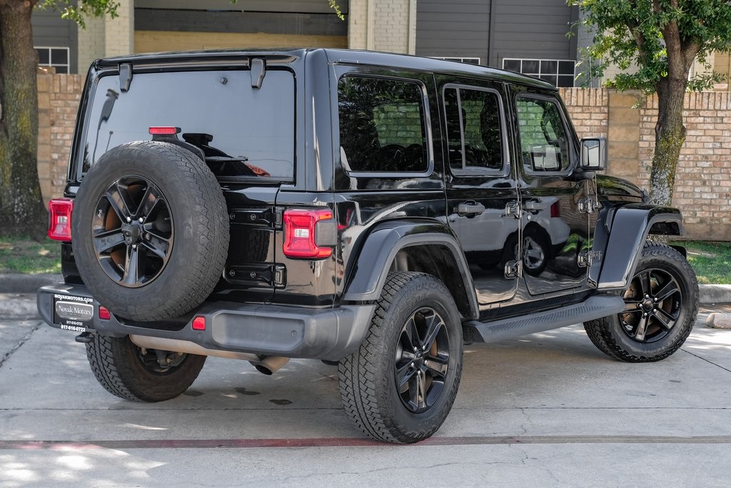 used 2021 Jeep Wrangler car, priced at $28,200