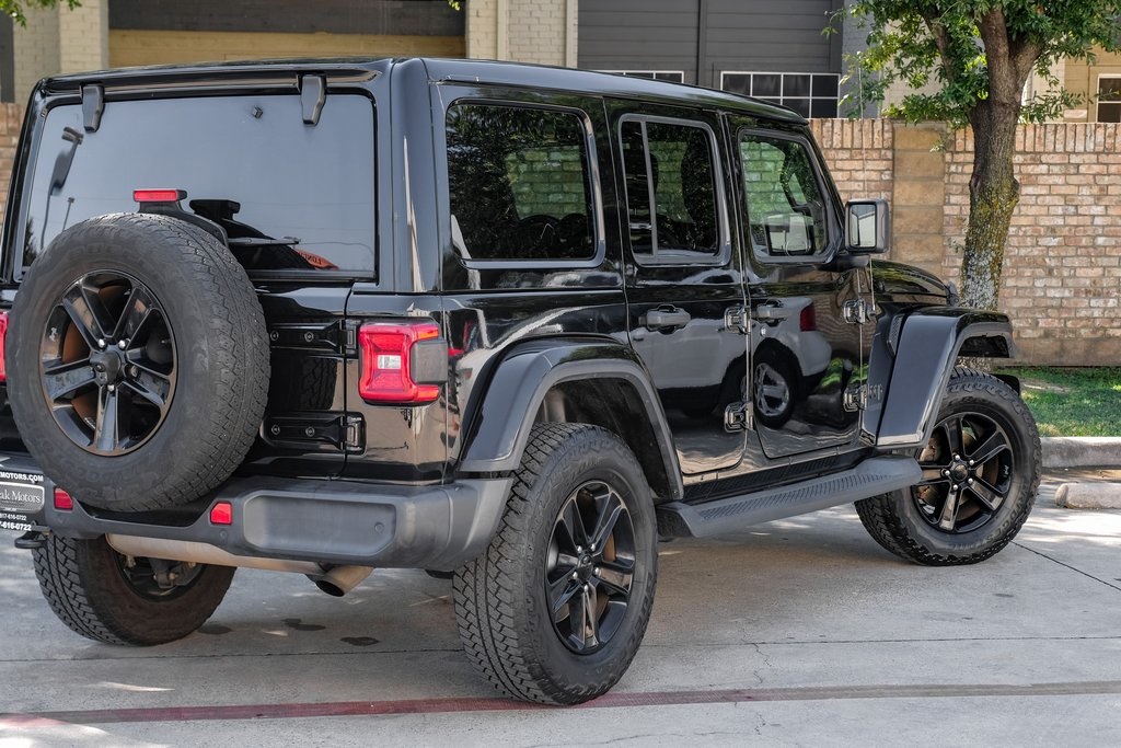 used 2021 Jeep Wrangler car, priced at $28,200