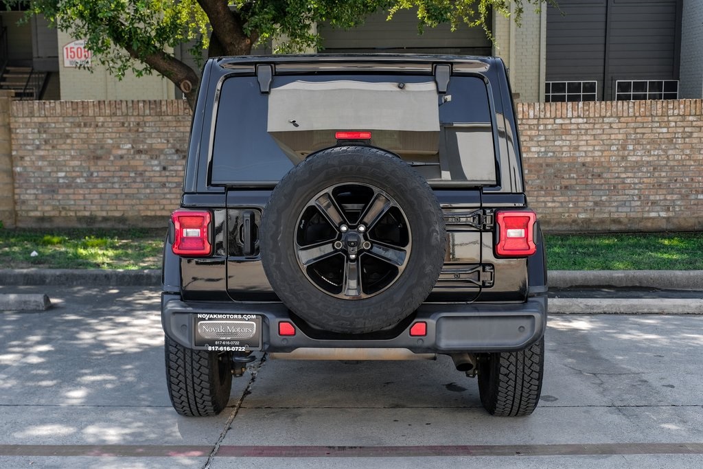 used 2021 Jeep Wrangler car, priced at $28,200