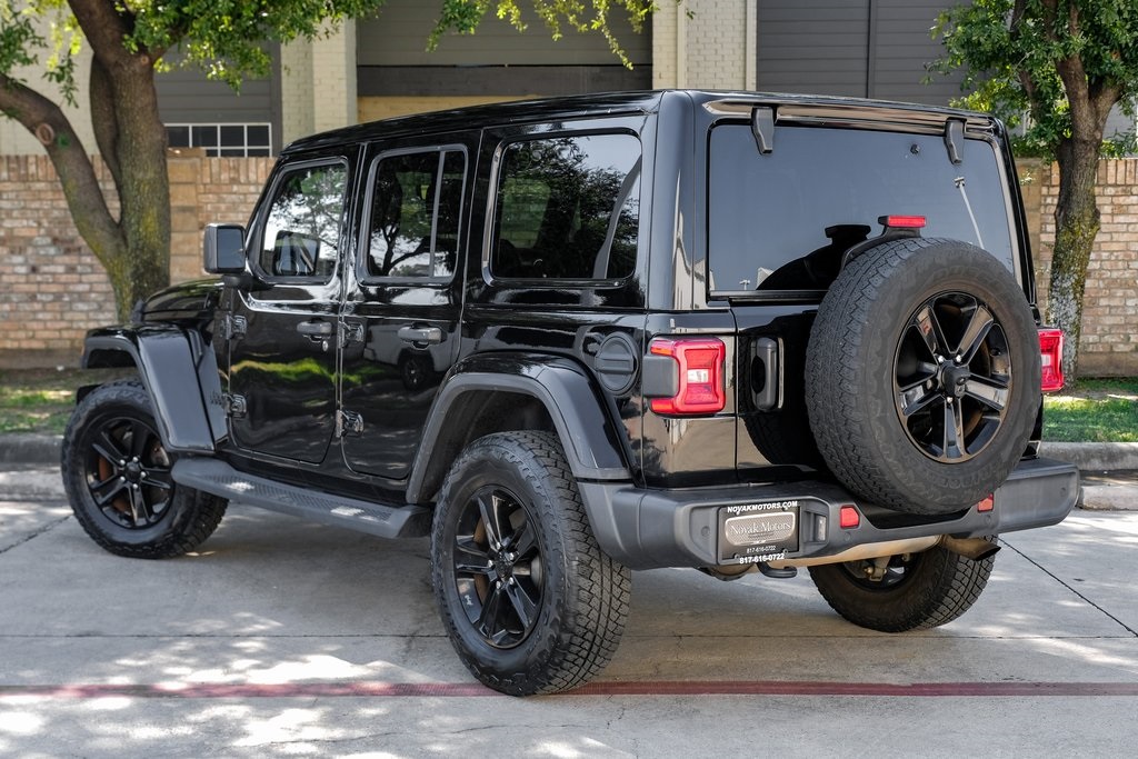 used 2021 Jeep Wrangler car, priced at $28,200