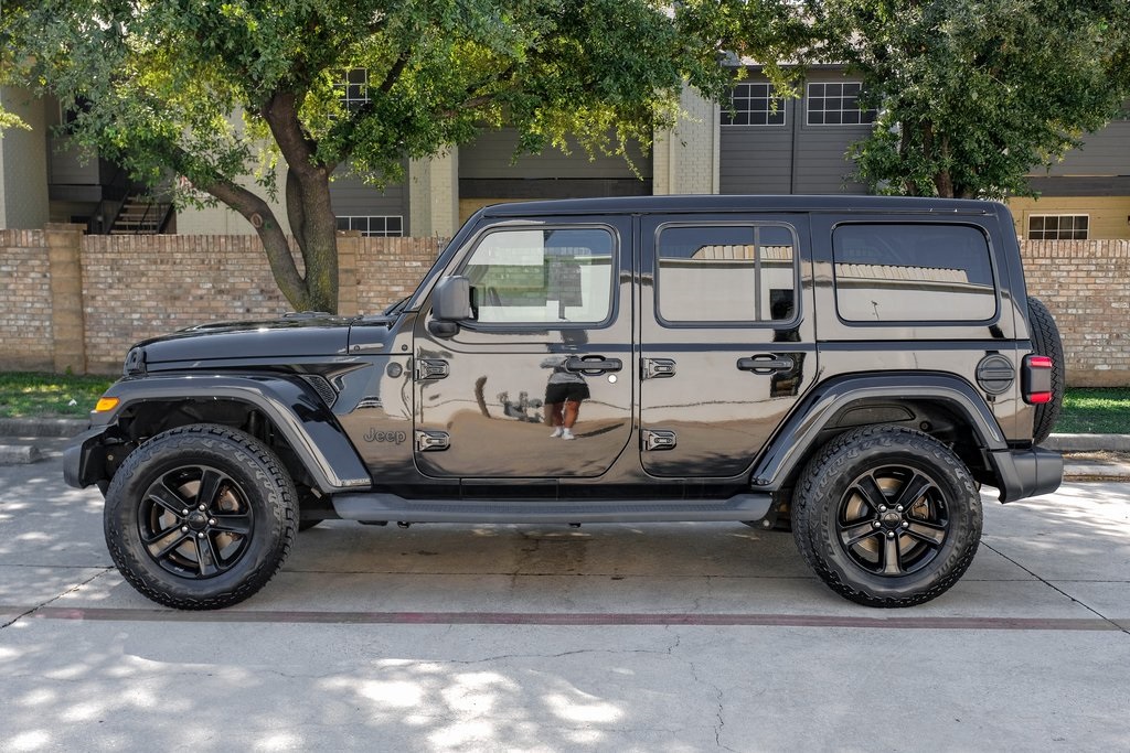 used 2021 Jeep Wrangler car, priced at $28,200