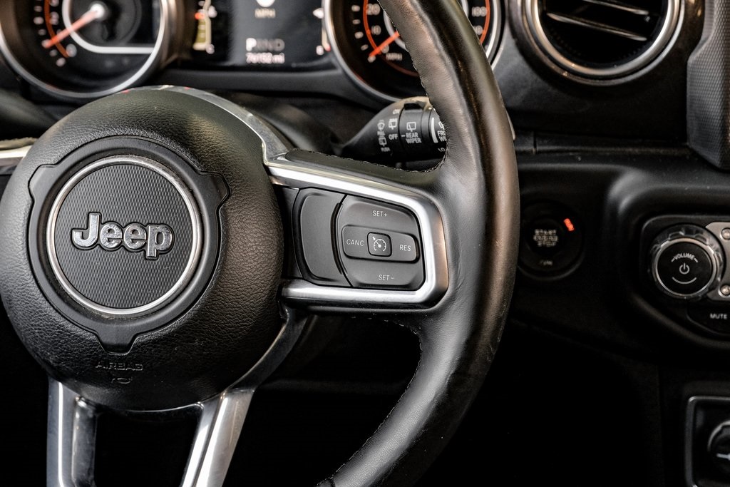 used 2021 Jeep Wrangler car, priced at $28,200