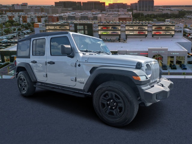 used 2021 Jeep Wrangler car, priced at $28,212